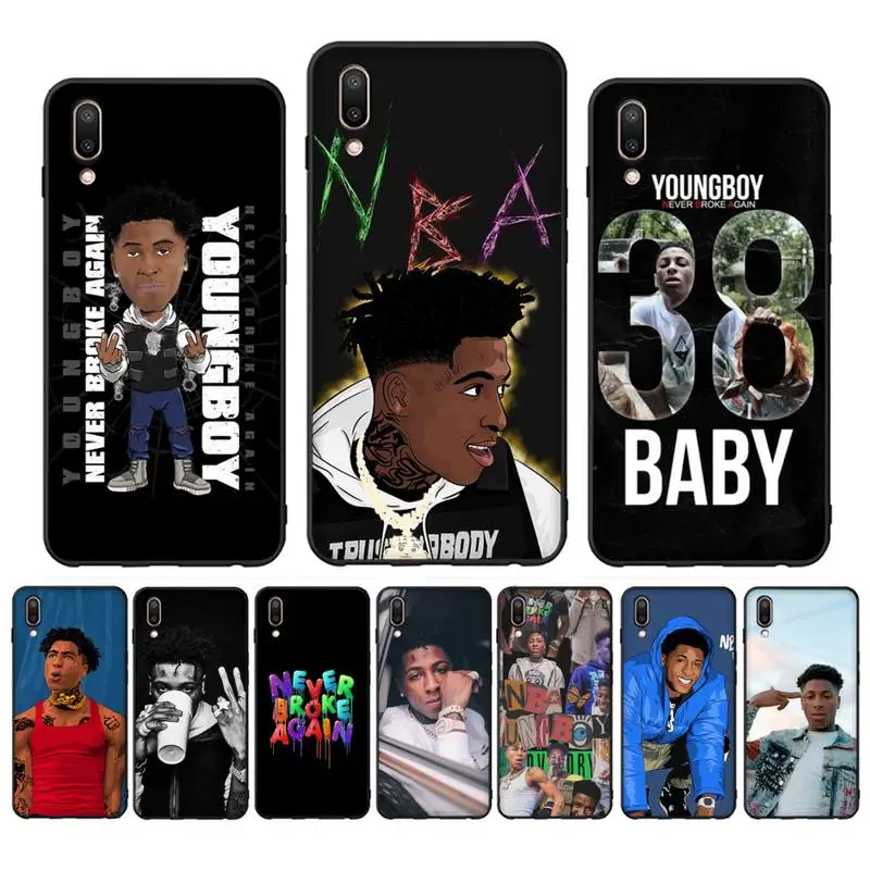 

Youngboy Never Broke Again Phone Case Case For Oppo Reno Realme C3 6Pro Cover For vivo Y91C Y17 Y19 Funda Capa