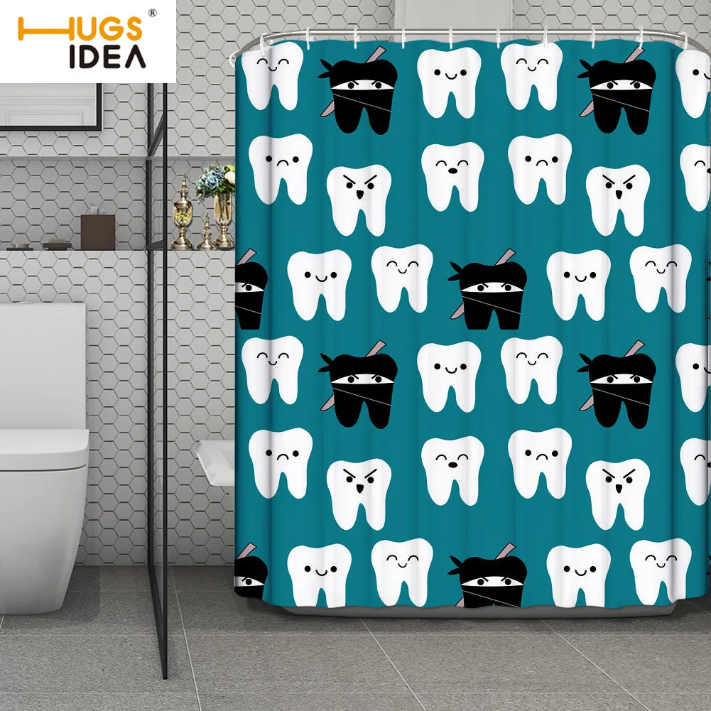 Стоматологическое оборудование занавеска для душа с принтом ванны милым