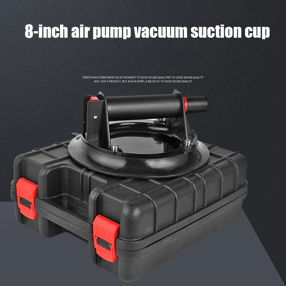 

Vacuum Suction Cup 75/200kg Bearing Capacity Heavy Duty Vacuum Lifter for Granite Tile Glass Manual Lifting Pull-up exercise