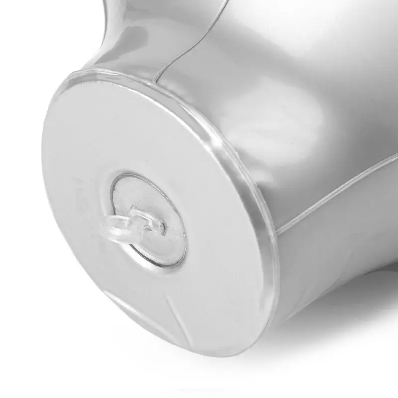 Серебряный детский полубоди надувной манекен для показа одежды модель