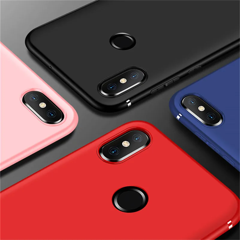 Классический микро-матовый прочный Чехол из ТПУ для Xiaomi Redmi 5 Plus Note 4X 4 5A мягкий