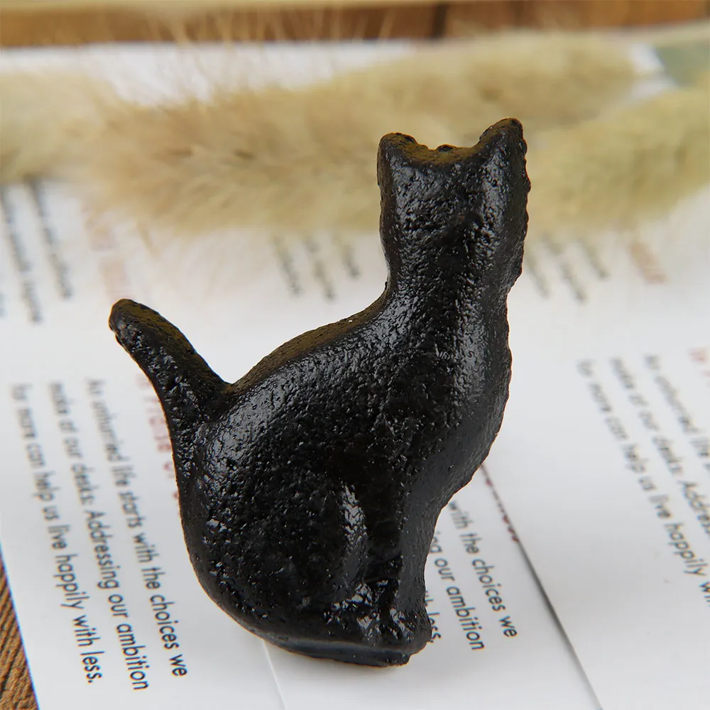 1 шт. Креативный дизайн кошки ручка ящика шкафа Ручка мебельная фурнитура часть |