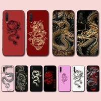fhnblj chinese dragon phone case for xiaomi mi 9 8 10 5 6 lite f1 se max 3 2 mix 2s