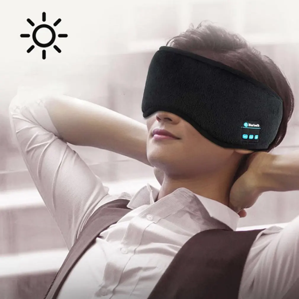 Wireless Music Comfortable Sleep Mask Headset Call Song Switching Smart Breathable Relaxing Eye | Дом и сад