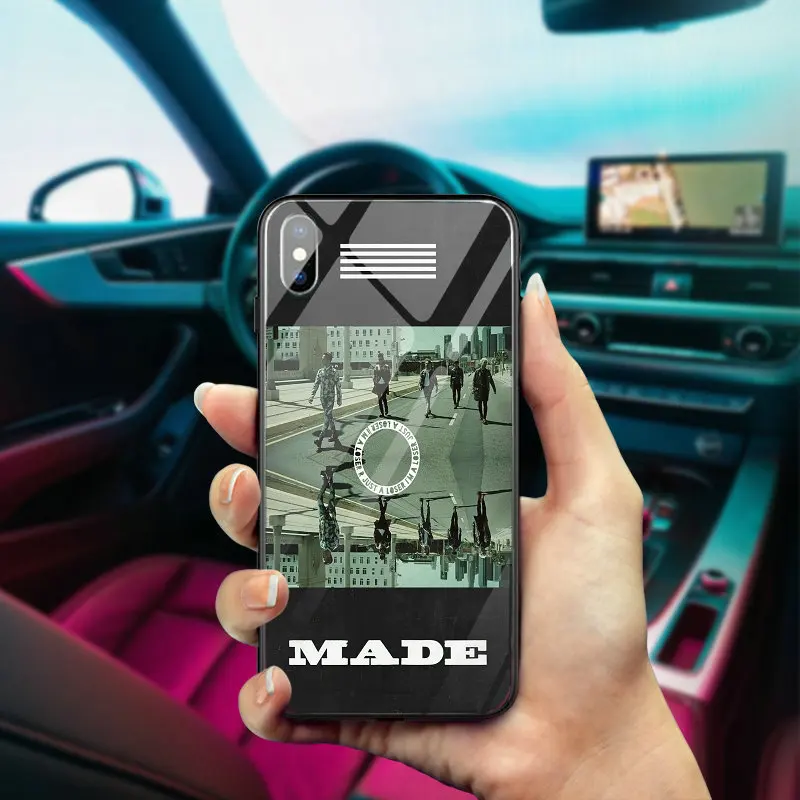 Чехол-накладка для iPhone 8 7 5 5S SE 6 6S Plus X XR XS 11 Pro Max 10 закаленное стекло | Мобильные