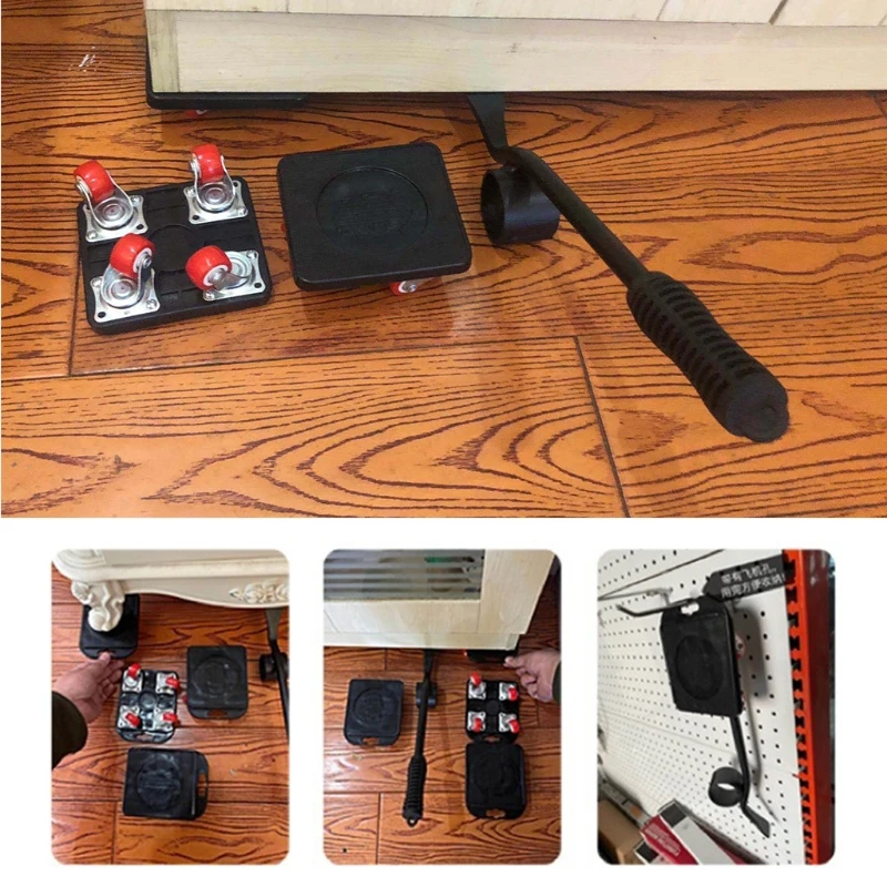 

360 Degree Professional Furniture Mover Tools Transport Lifter | Make Moving Rearranging Safe Convenient and Easy
