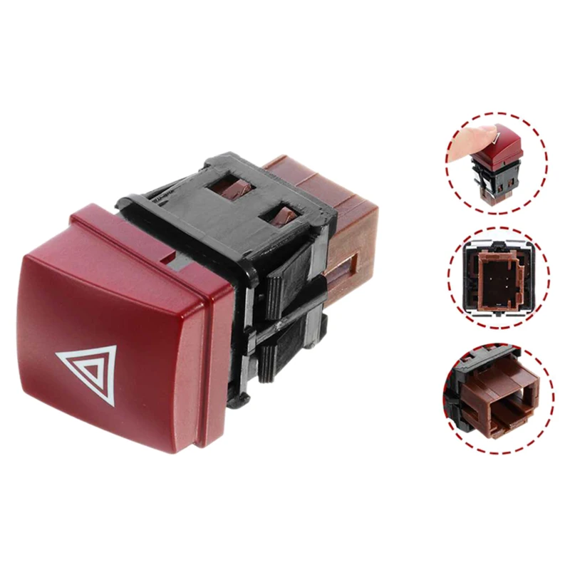 4 Pin Автомобильный Предупреждение ющий переключатель мигалки опасный