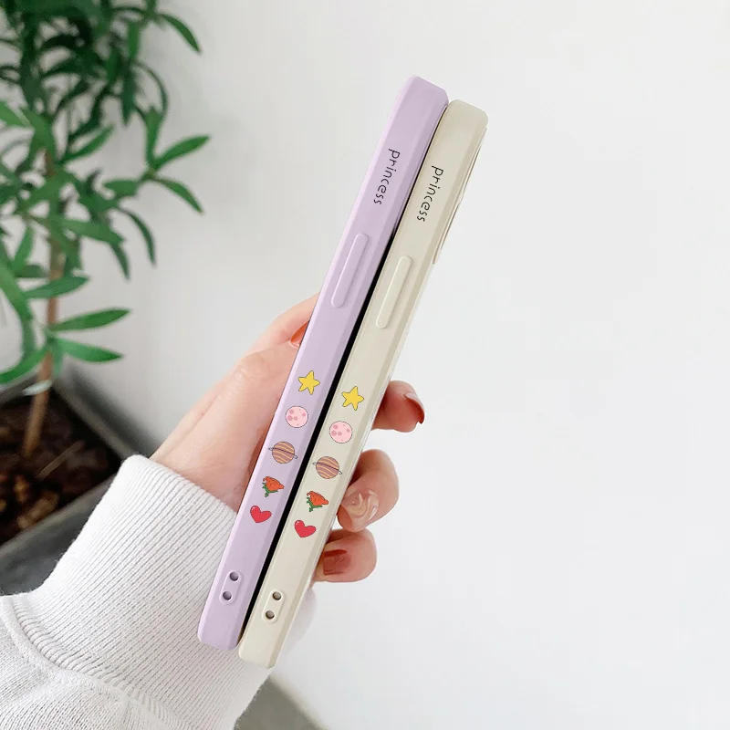 Luxurious Princess Phone Case For Xiaomi Redmi Note 10 10S 9T 9 8 7 Pro MAX Redmi 10 9 9A K40 K40pro K30 K20 Silicone Cover