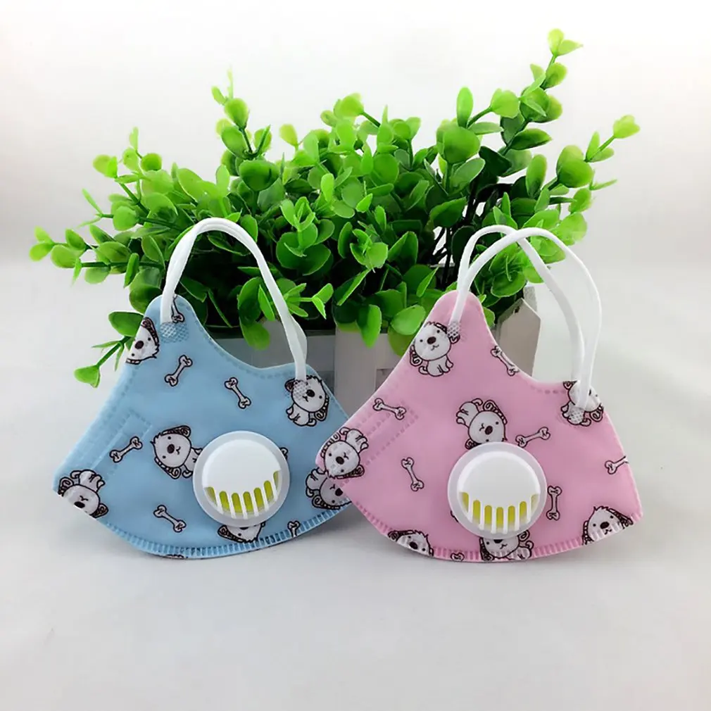 Нетканая ткань PM2.5 фильтр рот Маска дыхательный клапан анти дымка одноразовая