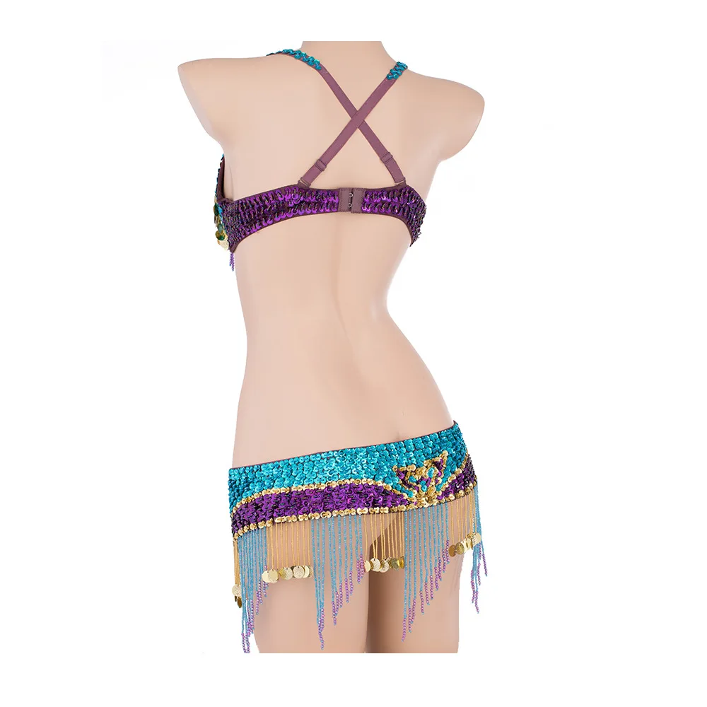 2pcs/set Belly Dance Costumes Oriental Dance Suit BellyDance Costumes Carnival Dance Costumes#ZY-0922