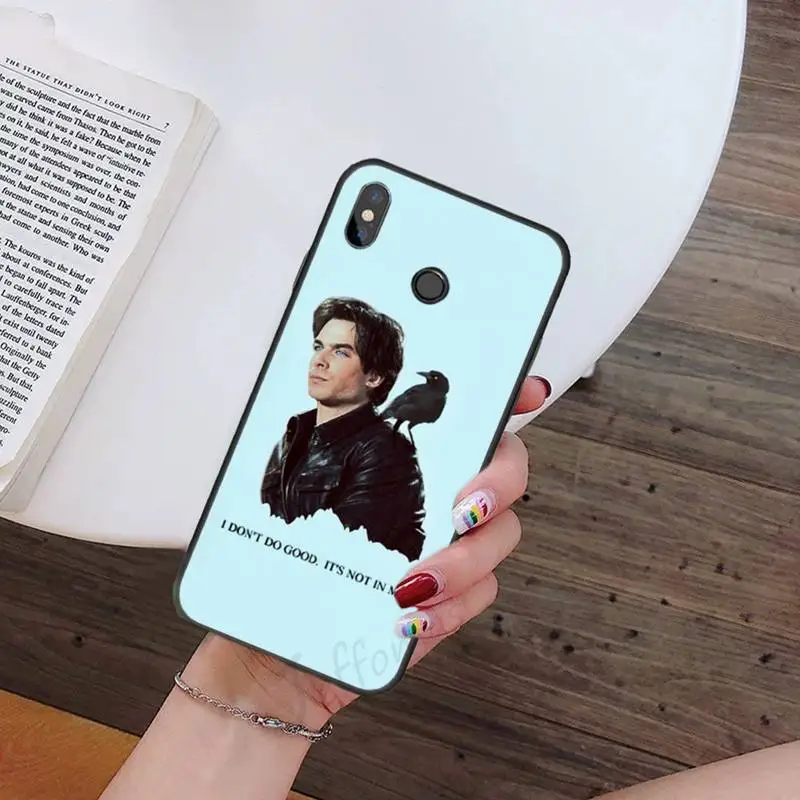

The Vampire Diaries Stefan Damon Phone Case For Xiaomi Redmi note 7 8 9 t k30 max3 9 s 10 pro lite