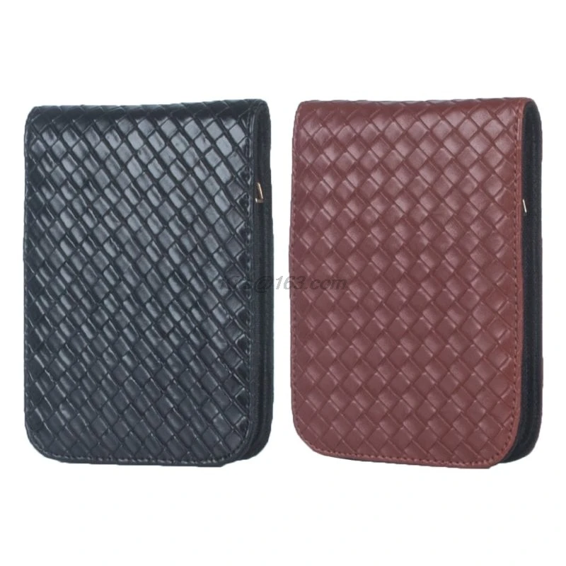 

Woven Pattern Fountain Pencil Case 12 Slots Pen Bag Writing Holder Accessories
