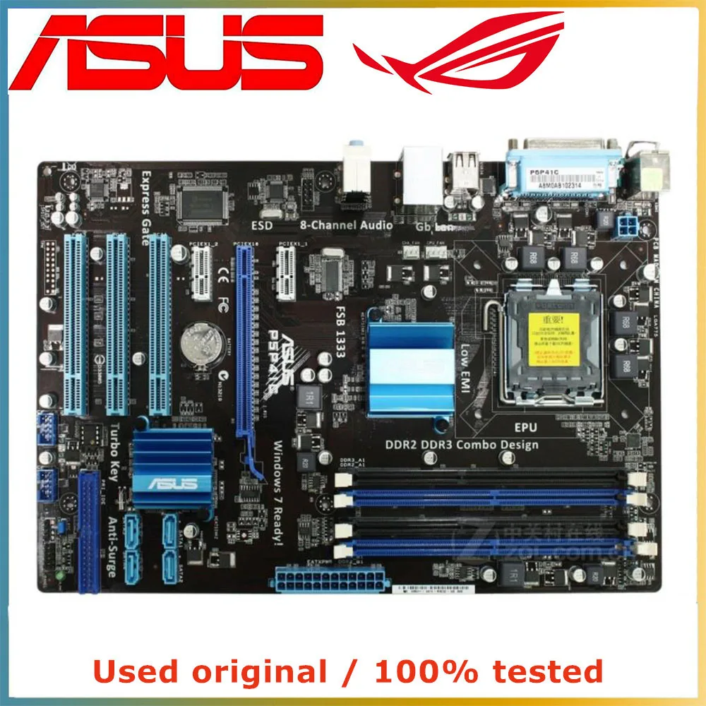 Для процессора Intel G41 LGA 775 для материнской платы ASUS P5P41C компьютерная розетка LGA775