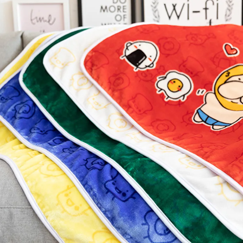 

Thick Flannel Cushion Pet Blanket Blanket Sleep Puppy Blanket Small Quilt Autumn and Winter Plus Velvet Warm Quilt