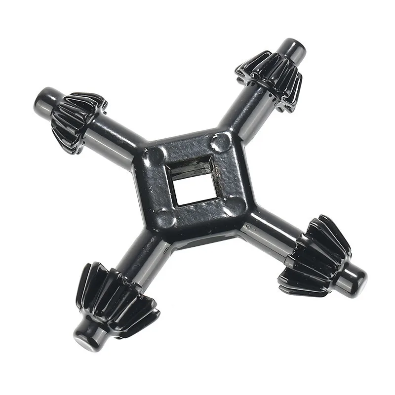 Ключ для патронов Wrench Drills Chuck Key 4 Way Drill Press Chucks Universal Combination Hand Tool Accessories in 1 Fit on - Ключ для патронов с четырьмя отверстиями для сверлильных прессов, универсальный комбинированный ручной инструмент, подходит для вс