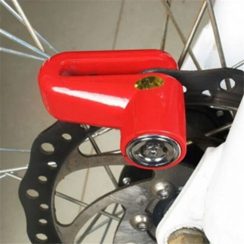 Motorcycle Electric Car Anti-theft Disc Brake Lock Electric Bicycle Alarm U Shape Lock Keys Security anti-theft