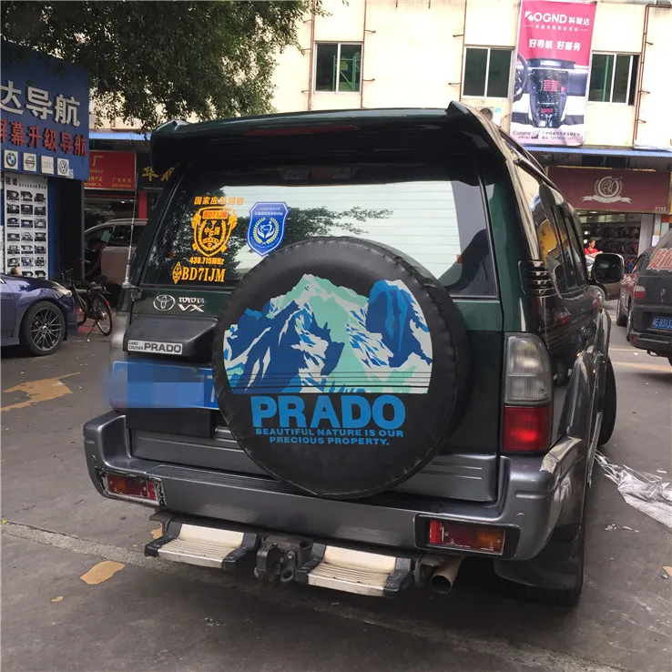 Спойлер для TOYOTA LAND CRUISER PRADO 2010-2014 3400 спойлер высокого качества из АБС-пластика