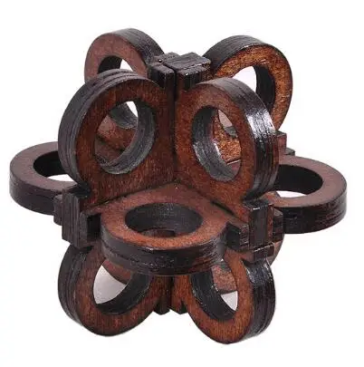 Классические деревянные головоломки IQ для детей и взрослых | Игрушки хобби