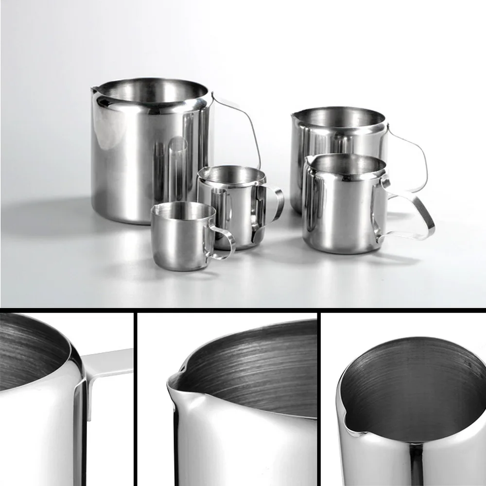 Кувшин для молока из нержавеющей стали толстая чашка молочного крема кофе сливки