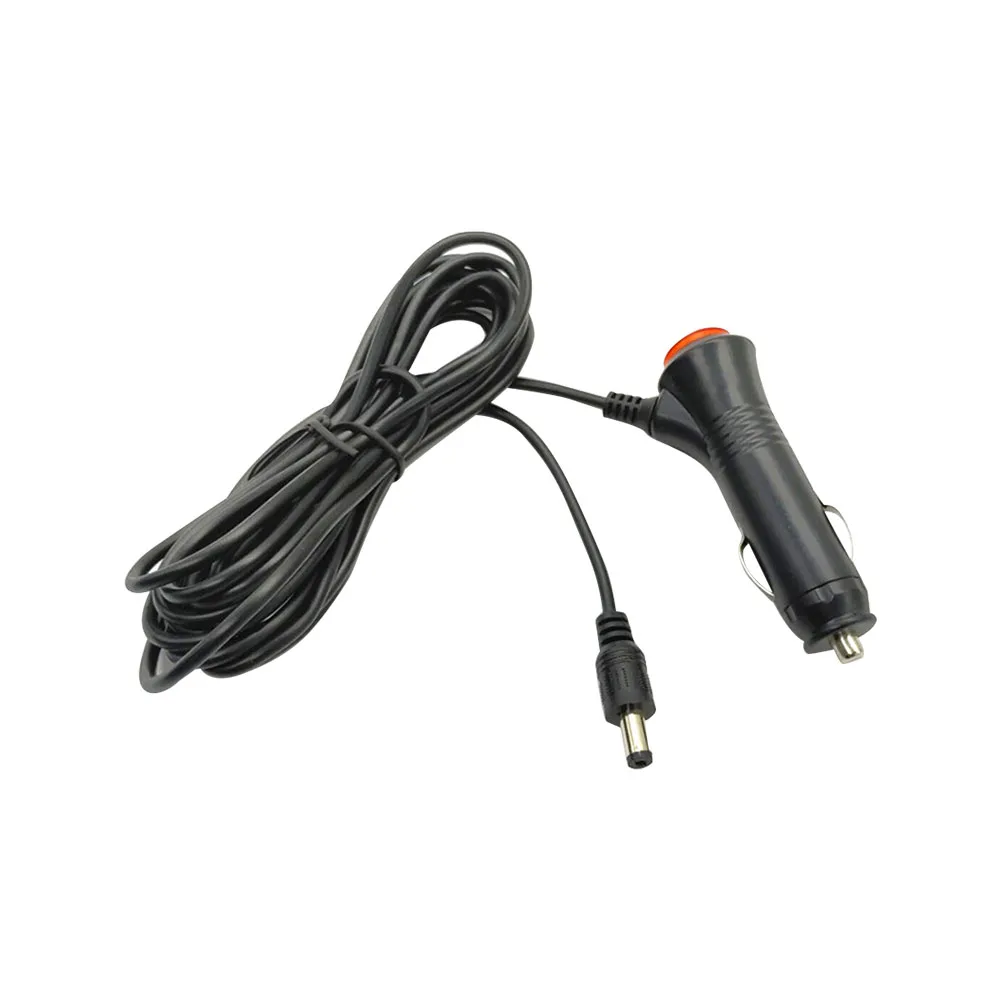 

3m High Quality Car Adapter Cable Charger Cigarette Lighter lug Power Cord Socket/Plug/Connector LED Switch Extension Power Cord