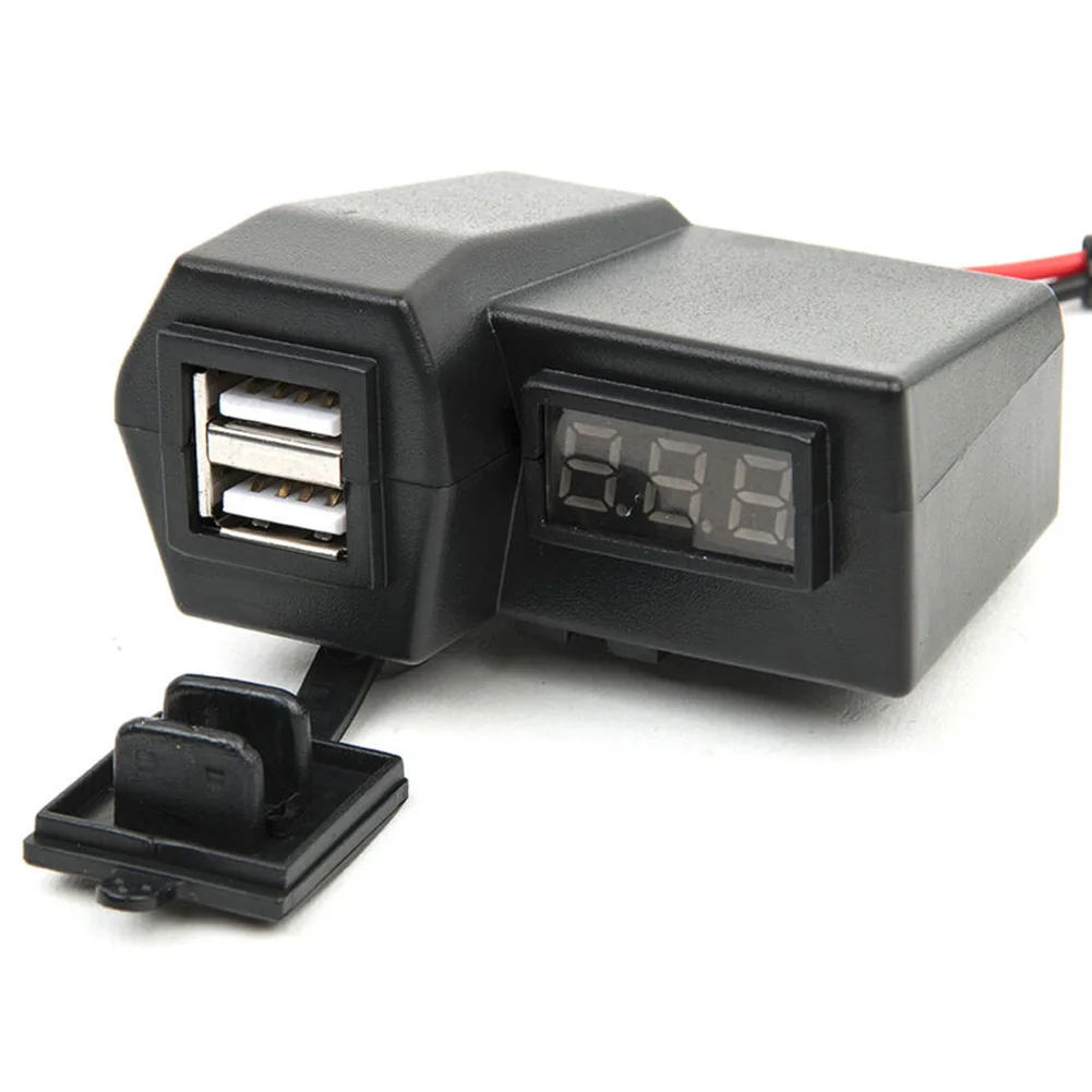 

LED Motorcycle charger Fast Charging Plastic ATV Scooters For GPS Portable