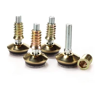 4pcs swivel furniture levelers adjustable leveling legs glide for tables chairs cabinets m10 fully threaded