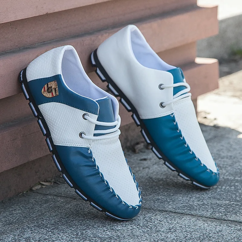 

Sports Driving Shoes Men's Flat Shoes Non-slip Casual Shoes Italy Flat Shoes Korean Version of Men's Peas Soft Shoess