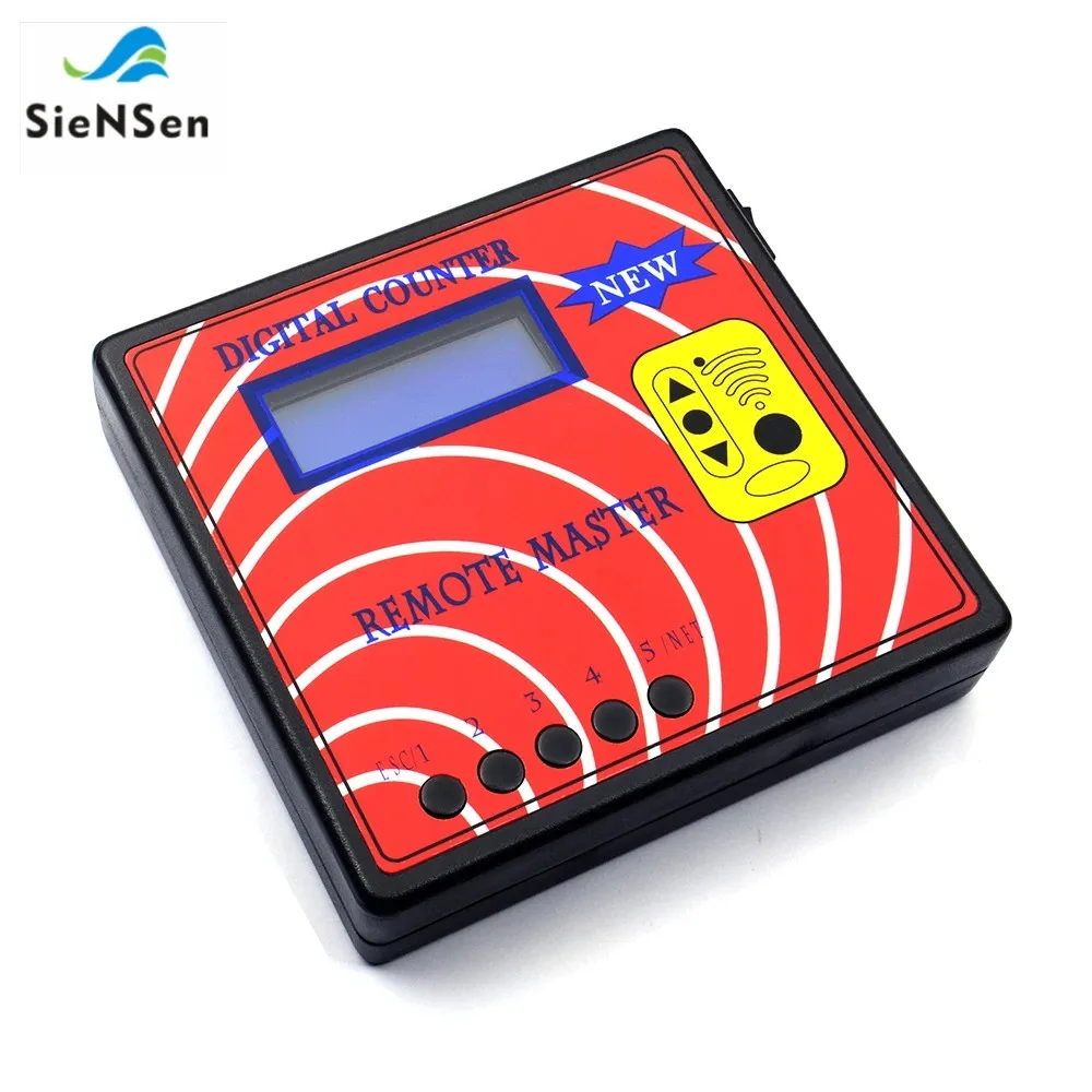 SieNSen 10th Generation Newest Screen Wireless Digital Counter Remote Master Frequency Tester Fixed/Rolling Code Copying Tool |