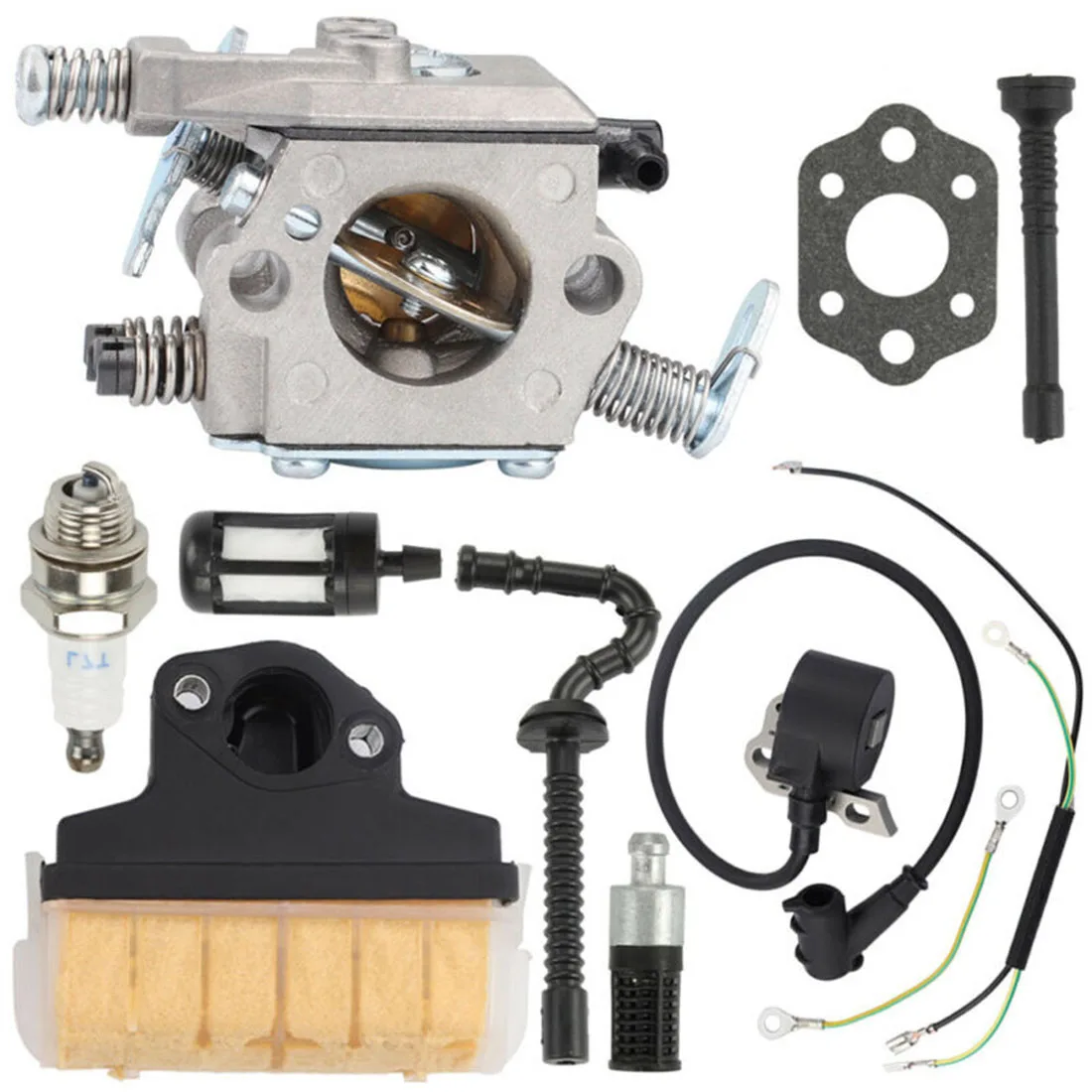 

For Stihl 021 023 025 MS250C MS250 MS210 MS230 Carburetor Ignition Coil & Filter Replace Accessories Highly Match The Original