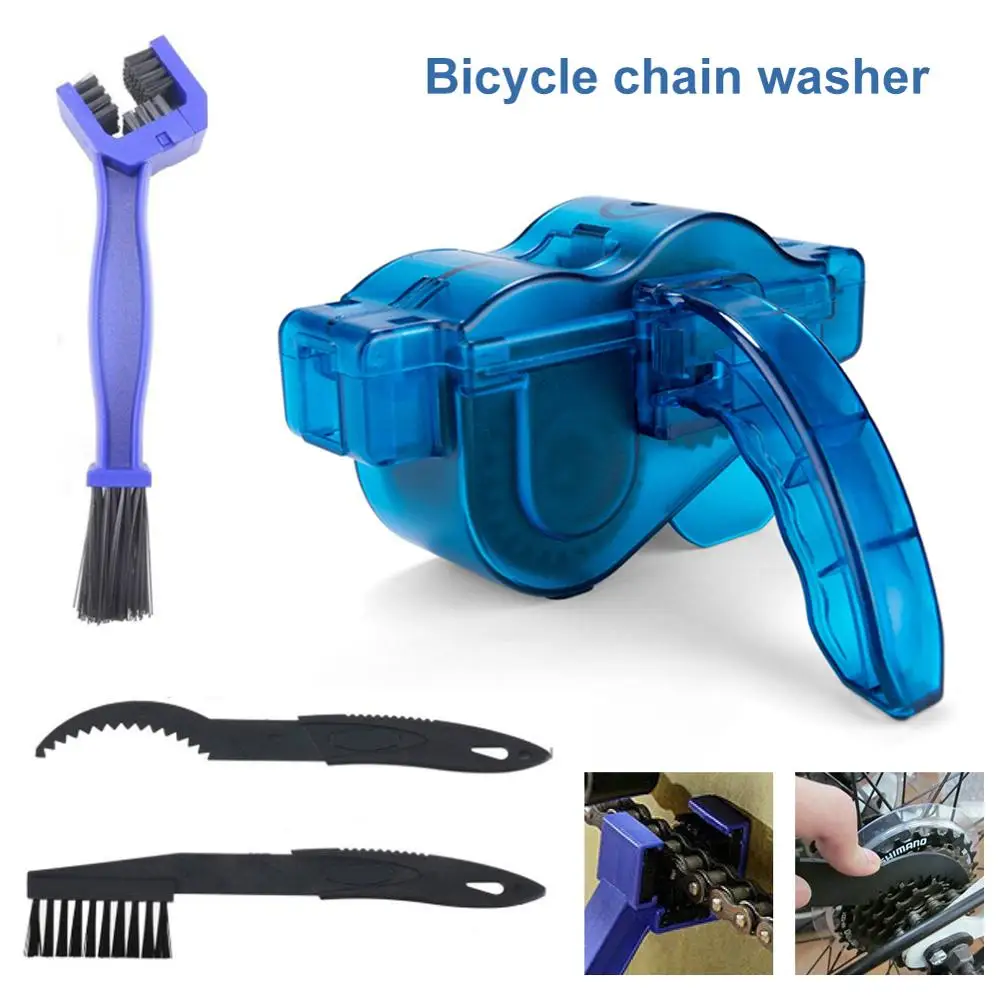 

Bicycle Chain Cleaner Portable Mountain Bike Clean Machine Brushes MTB Road Bike Cycling Cleaning Kit Outdoor Sports Wash Tools