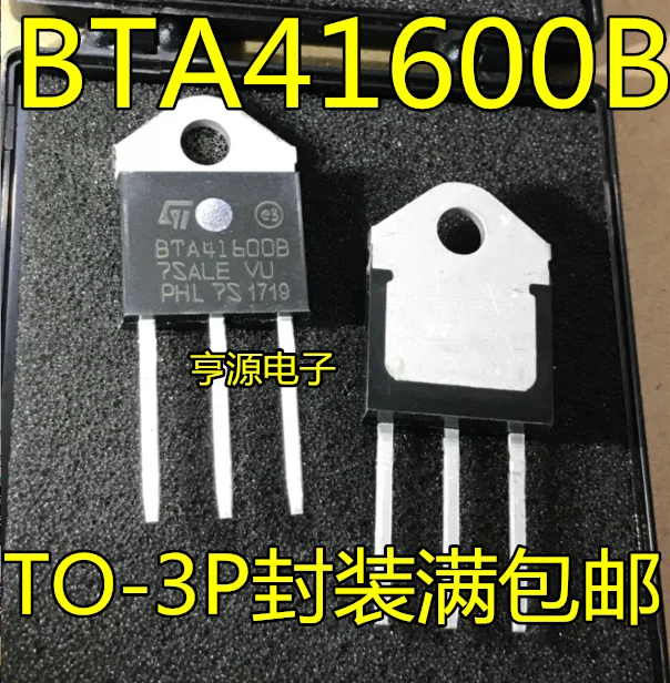 100% Новинка & Оригинал в наличии 5 шт./лот BTA41 600B BTA41600B 41A/600V TO 3P|Запасные части| |
