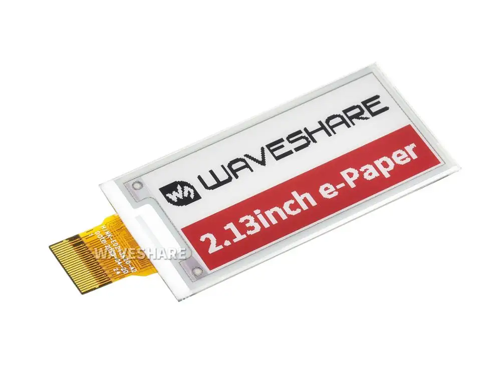 212x104 2 13 дюймов E Ink сырой дисплей панель без PCB красный черный белый три цвета SPI