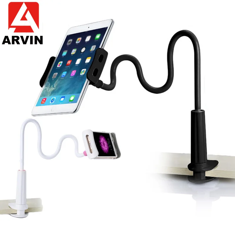 

Sturdy Gooseneck Tablet Stand Holder For iPhone iPad Mini Air Pro 4 to 10.5 inch Flexible Desktop Bed Tablet Cell Phone Mount