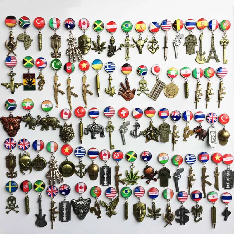 

National Flags Fridge Magnets Tourist Souvenirs Crafts gifts Refrigerator Magnets Decoration Articles Handicraft
