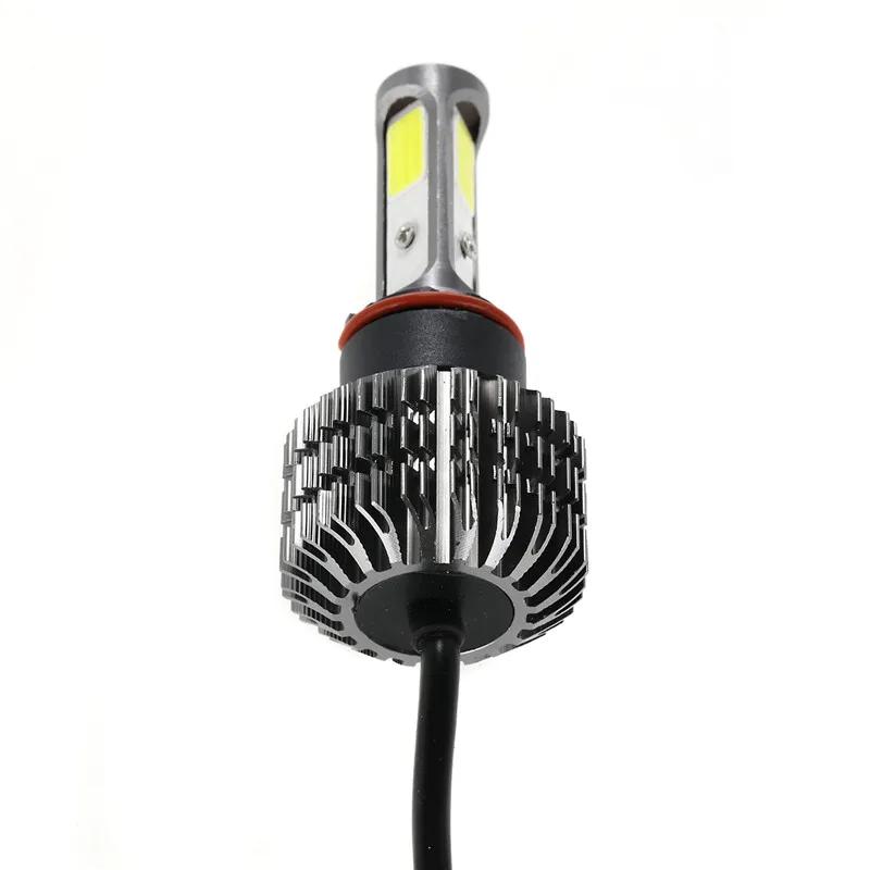 8-80V 12V мотоциклов светодиодные фары лампы 18/30 Вт 3600LM Hi короче спереди и длиннее
