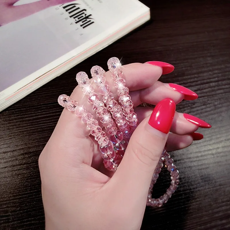 

38cm Hanging rope black/white/pink Necklace For Women Natural Jewelry Baroque Classic Pearl F4S5