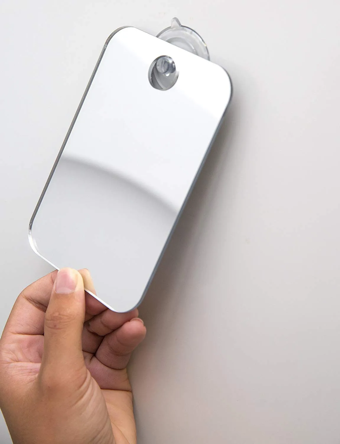 Акриловая Анти-туман душевое зеркало Ванная комната Fogless туман бесплатно Санузел