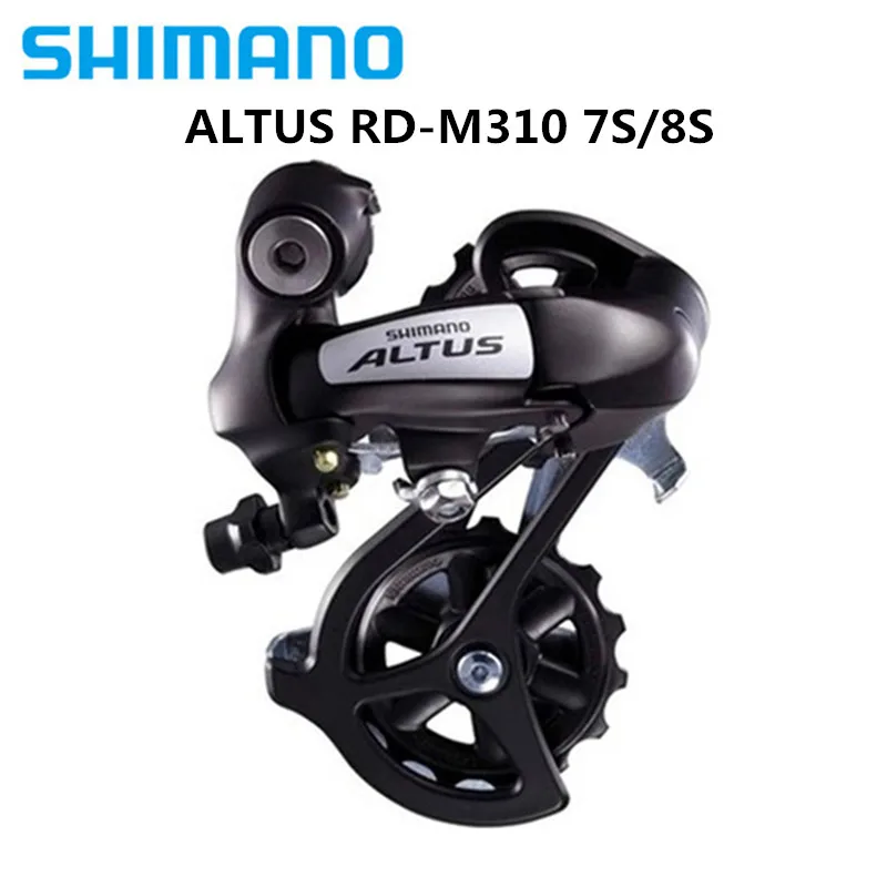 SHIMANO ALTUS RD-M310 задний горный велосипед 7 S/8 S/24 задний переключатель скорости черный серебристый
