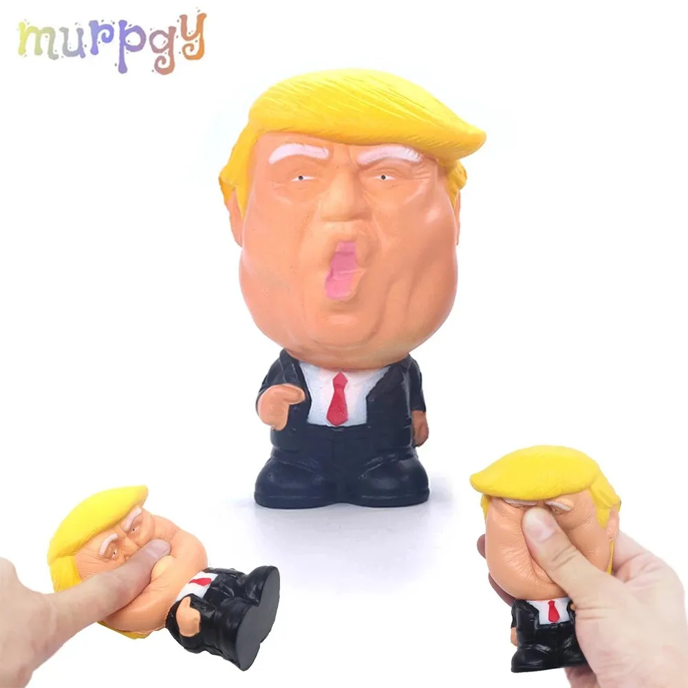 2020 Дональд Трамп сжимающий мяч для снятия стресса большой Сжимаемый фиджет