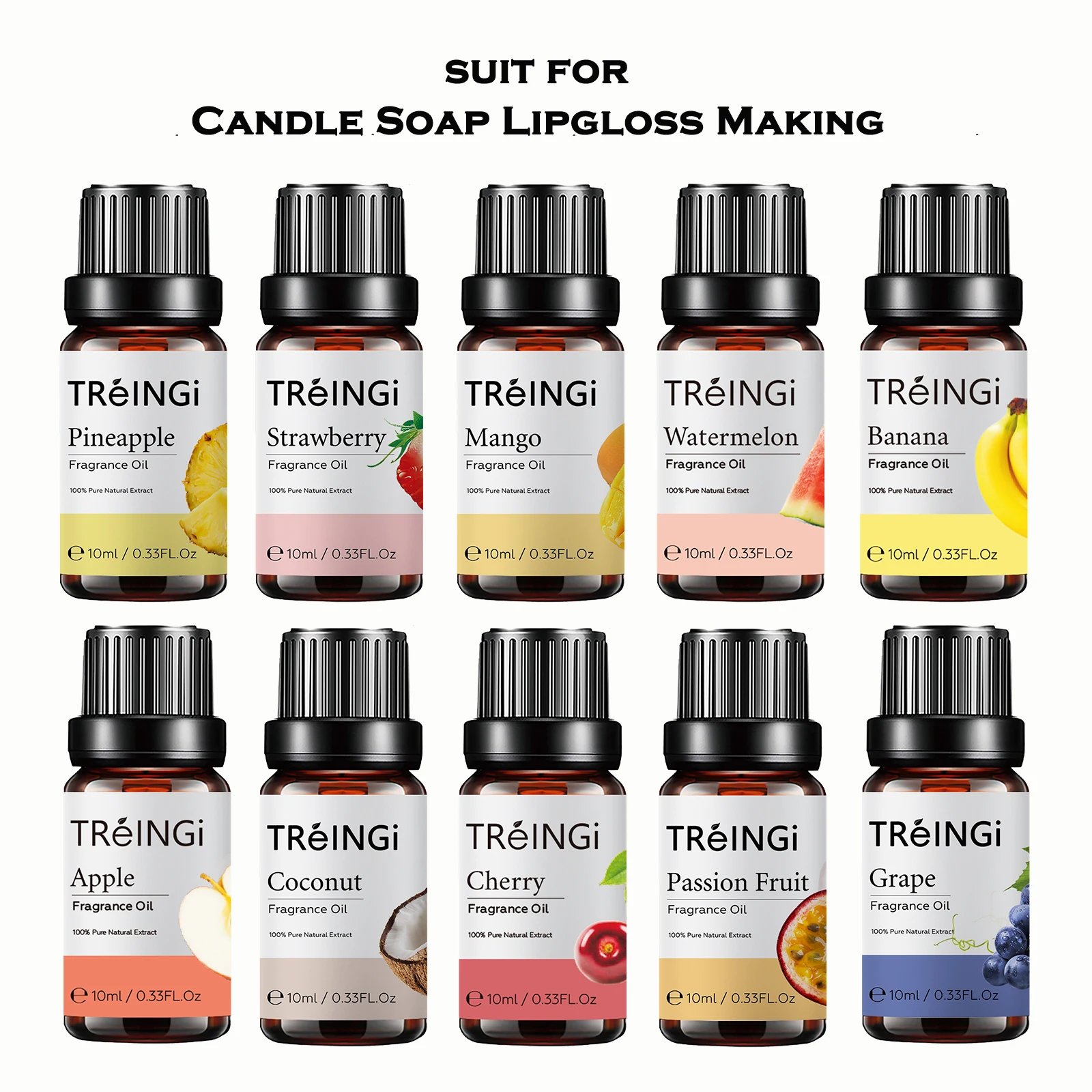 10 мл масло для ароматизации фруктов манго клубники вишни арбуза лайма кокоса -