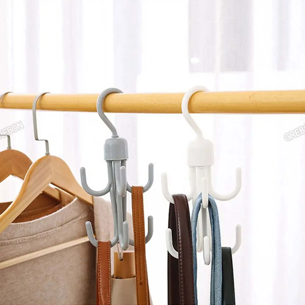 

360 Degree Rotation for Shoes,Scarf,Belt Laundry Rack Magic Hanger Wardrobe Storage Tools Underwear Rack Drying Rack