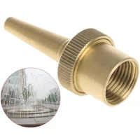 12 34 1 brass jet direct adjustable fountain spray nozzle household outdoor pool garden landscape decoration nozzle