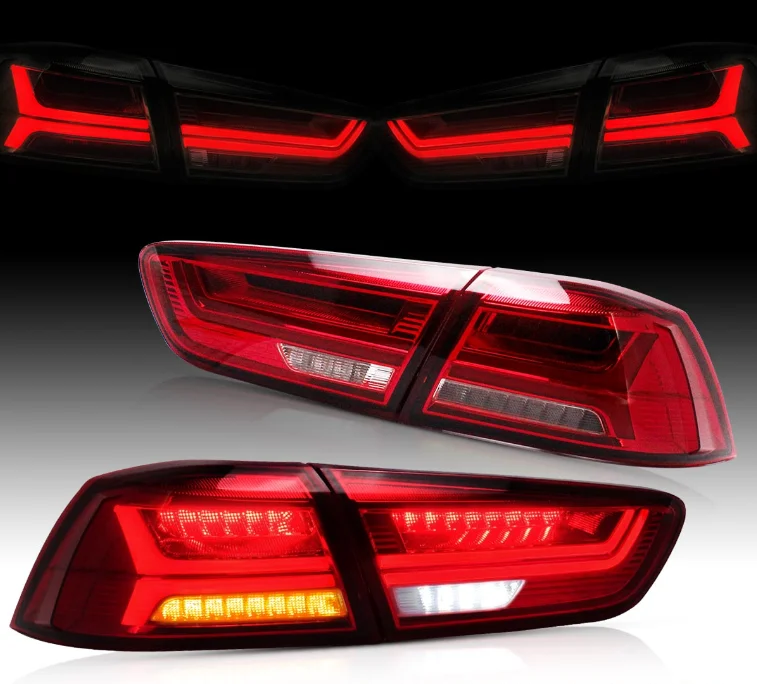 VLAND завод для Lancer 2008 2009 2010 2012 для автомобиля задний фонарь в сборе с движущимися сигнал+ игра и штепсельная вилка