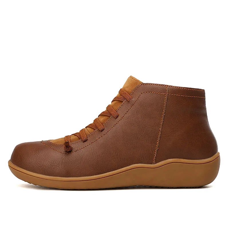 Женские ботильоны из ПУ кожи большие размеры|Женские полусапожки| |