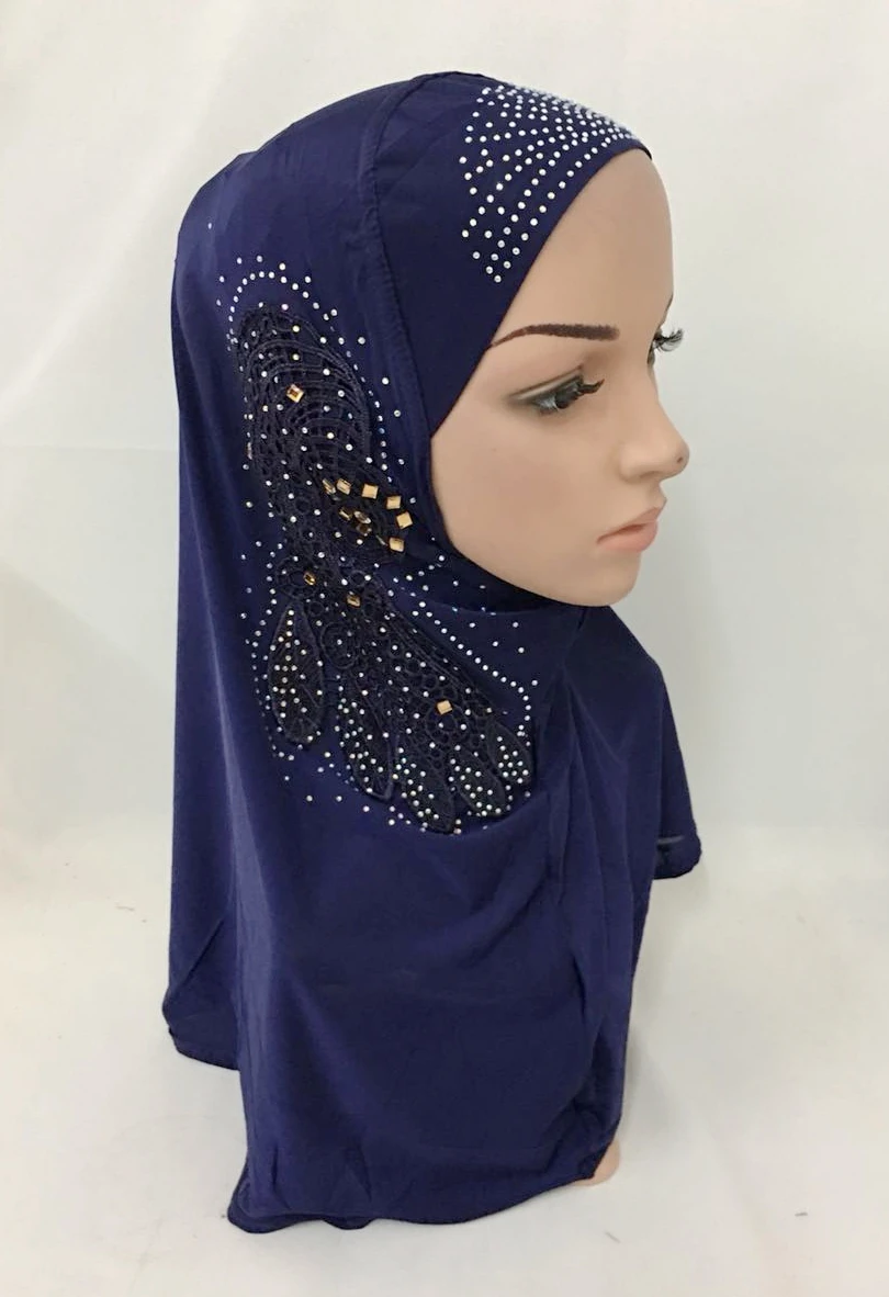 Новый женский цветочный головной платок мусульманский хиджаб шапка тюрбан