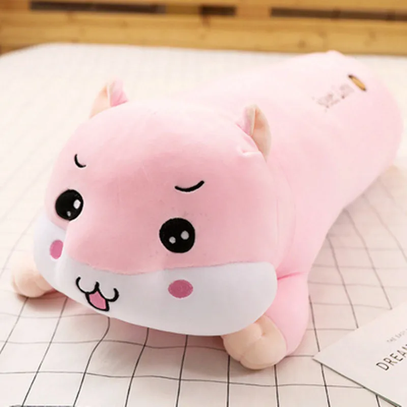 

Soft Love Hamster Plush Pillow Stuffed Cute Animal Cushion Chinese Toy Doll Birthday Gift Kid