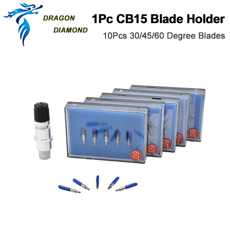 Graphtec CB15 виниловый плоттер 10 шт. 30/45/60 градусов лезвия для резки металла+ цельнокроеное платье Graphtec CB15 подставка для ножей