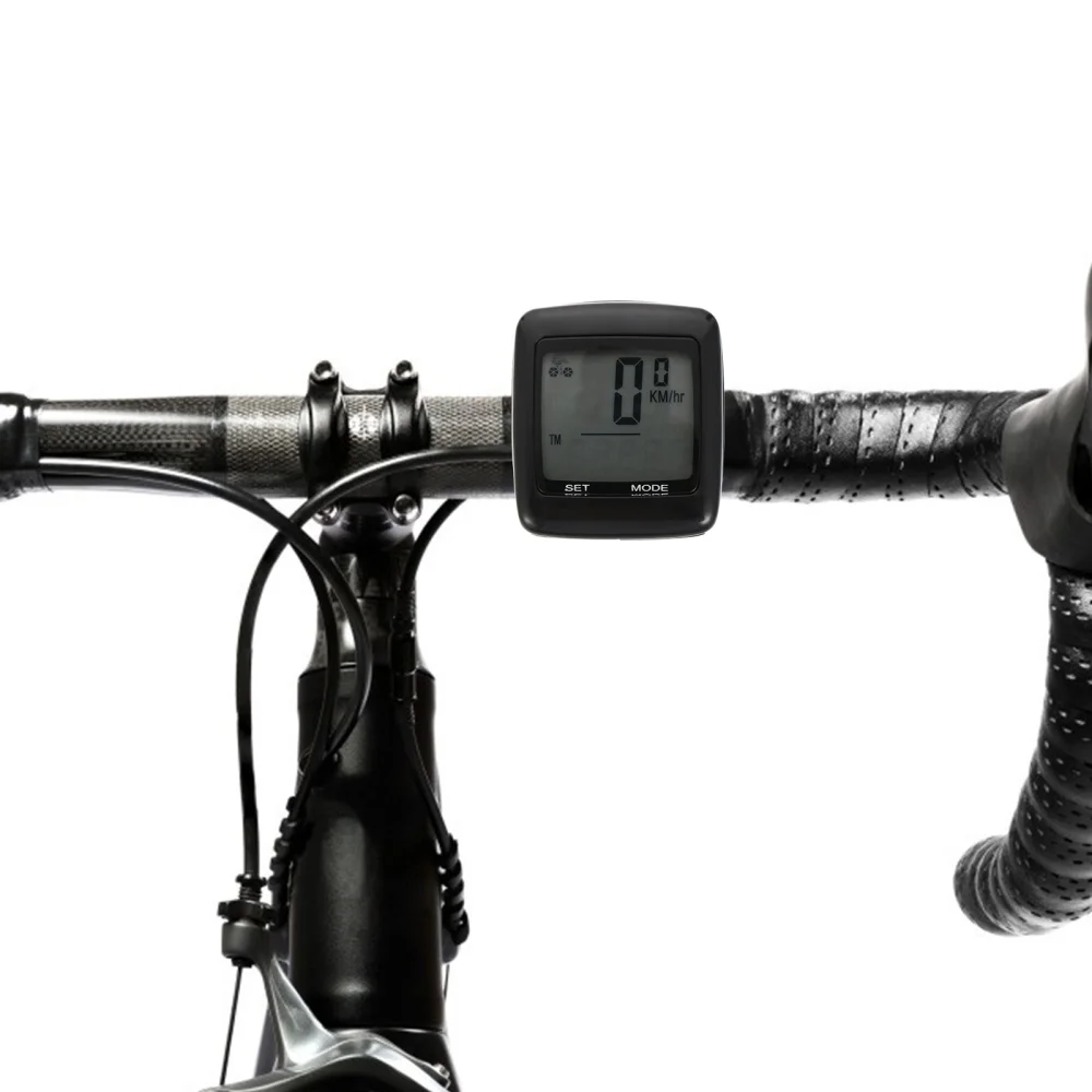 

1 Set Luminous Bike Odometer LCD Display Bike Meter Cycling Speedometer