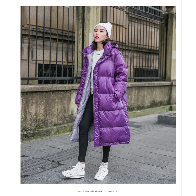 2019 женская зимняя куртка хит продаж хлопковое пальто новая яркая с меховым