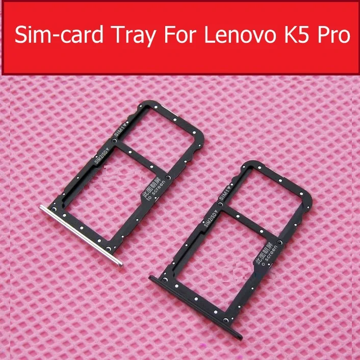 Держатель для sim-карты Lenovo K5 Pro L38041 Micro SD слот адаптер запасные части | Мобильные